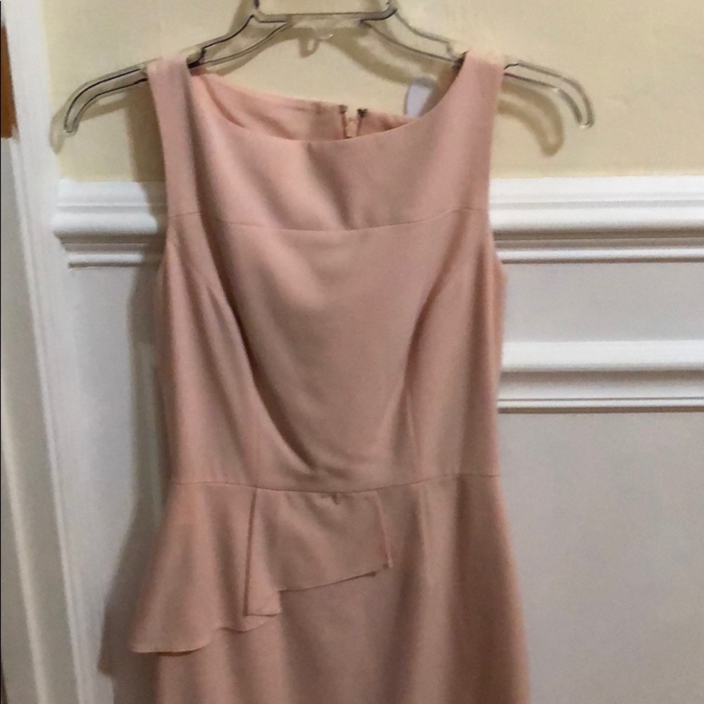 Antonio Melani blush pink business dress